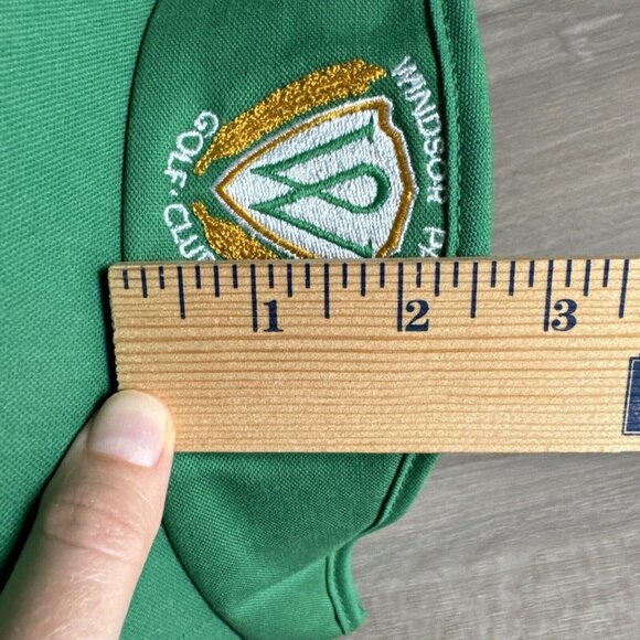 Vintage Windsor Parke‎ Golf Club Golf Visor Hat Duckster USA Made Green Rare - Picture 8 of 8